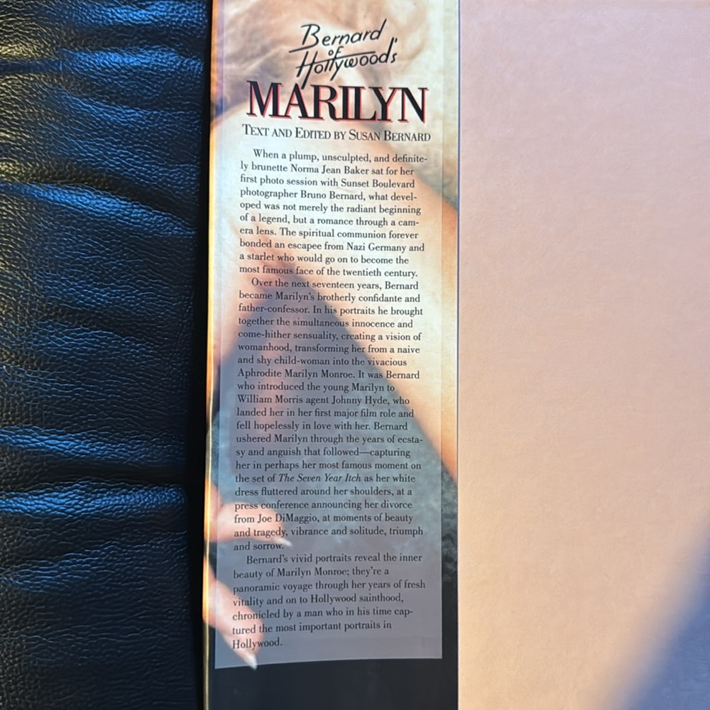 Bernard of Hillywoods Marilyn book. Marilyn Monroe - Picture 4 of 4